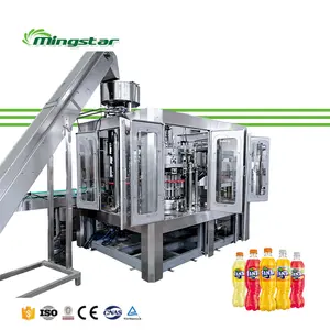 मिंगस्टार सीजीएफ14-12-5 लोकप्रिय बिक्री 6000बीपीएच प्लास्टिक बोतल पानी धोने वाली फिलिंग कैपिंग मशीन उत्पादन लाइन पानी भरने वाली मैक