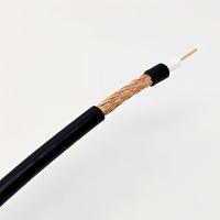 Câble coaxial RF flexible LMR400/LMR240/LMR195, connecteurs SMA/TNC/BNC/N, impédance 50 ohms, plage de fréquences 0-6 GHz, gaine en PVC, faible