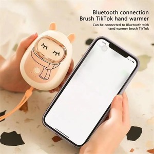 Winter Mini Hand Warmer Portable <b>USB</b> Rechargeable Electric Warmer Reusable Pocket Warmer for Winter Outdoor Camping Hiking Tools - Product Image 4