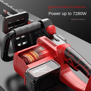 42V Borstelloze Accu Kettingzaag 16 Inch Lithium-Ion Batterij Aangedreven Elektrische Kettingzaag voor Houtzagen Boomverzorging Thuisgebruik - Product Image 4