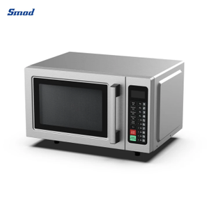 Horno Microondas Comercial de 1000W y 25L (0.9 pies cúbicos) con Control Mecánico y Asa de Agarre para DMD100-25LKSGU-W9 - Product Image 2