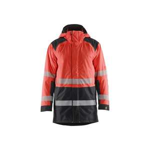 Blaklader เสื้อพาร์กาฤดูหนาว445719875599ม. ชุดทำงาน HI-VIS 7330509857670สีแดง/ดำ - Product Image 1