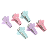 Découseur de papier mignon couleur macaron, mini découseur à tête métallique, outil de retrait des agrafes, fournitures de papeterie pour bureau, école et étudiants