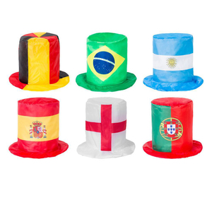 Tùy Chỉnh Người Hâm Mộ Bóng Đá <span class=keywords><strong>Hat</strong></span> 2026 Bóng Đá Quà Tặng Tổ Chức Sự Kiện Mỹ Canada Mexico Quốc Gia Cờ Màu Sắc Hàng Đầu Mũ - Product Image 1