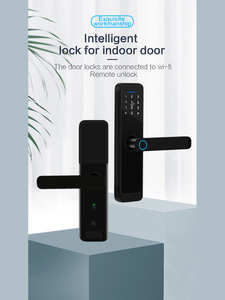 แอป Tuya Wifi ระดับไฮเอนด์  ระบบล็อคประตูดิจิตอลอัจฉริยะ  ควบคุมด้วยลายนิ้วมือ บัตร RFID สมาร์ทโฟน และรีโมท TTlocK - Product Image 2