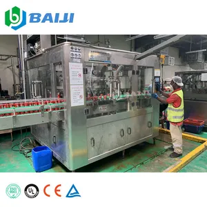 3000cph energy drink canning production line aluminum can carbonated beverage can filling sealing machine plant