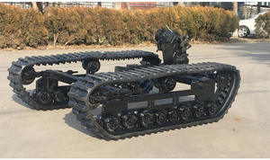 Jalur Karet Undercarriages Jalur Sistem untuk Kapal Perahu, Kapal, Pertanian, <span class=keywords><strong>Loader</strong></span> dan Excavator Rig Pengeboran - Product Image 3