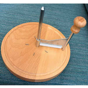 Coupe-fromage avec support en bois, trancheuse à disque rotative, grattoir manuel pour pépites <span class=keywords><strong>de</strong></span> chocolat, machine à copeaux <span class=keywords><strong>de</strong></span> fromage - Product Image 2