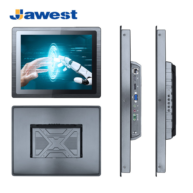 7-23.8" IP65 Industrial LCD Touchscreen Monitor 1000 Nits High Brightness Panel Outdoor Harsh Environment Serial Aluminum Alloy