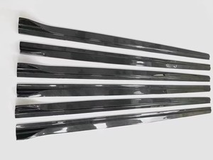 Extensiones de Faldones Laterales de Fibra de Carbono W205 C63 para Mercedes-Benz Clase C AMG 2015-2017, Kits de Carrocería, Piezas de Automóvil - Product Image 5