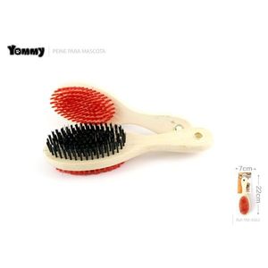 Yommy Double Sided <b>Wooden</b> Brush <b>Comb</b> 7cm X 22cm For Pet Grooming - Product Image 1