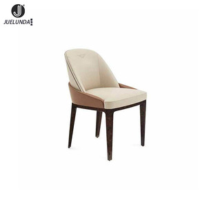 Italiano sala da pranzo mobili in microfibra pelle sedia da pranzo moderna arborite impiallacciatura soild struttura in legno sedia da pranzo - Product Image 2