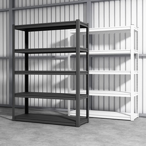 رفوف فولاذية قابلة للتعديل، رف معدني بدون براغي، للاستخدام في تخزين البضائع، رفوف معدنية قابلة للتكديس - Product Image 2