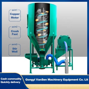 Sử Dụng Trang Trại Động Vật Nhỏ Gia Cầm Gà Vịt Ngỗng Gia Súc Cừu Lợn Dọc Thức Ăn Máy Xay Và Máy Trộn Cho Kenya - Product Image 3