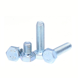 DIN933/<span class=keywords><strong>ISO</strong></span> <span class=keywords><strong>4017</strong></span> classe 8.8 M8x50 Bleu zinc boulon hexagonal - Product Image 3