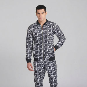 Chándal Deportivo Unisex Personalizado con Logotipo Animal/Estampado de Puntos, Transpirable, Ligero, de Poliéster/Nailon, para Fútbol, Bádminton, Baloncesto - Product Image 1