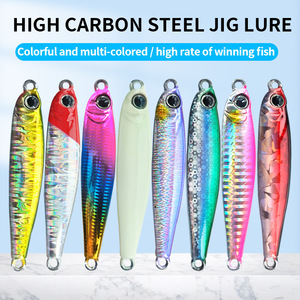 Señuelo de pesca de acero con alto contenido de carbono, 9cm, 60g, para pesca en agua salada, cebo duro YJA02 - Product Image 2