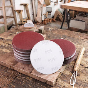 Papel de <span class=keywords><strong>Lija</strong></span> <span class=keywords><strong>Circular</strong></span> de Alúmina Roja de 5 Pulgadas con Gancho y Bucle <span class=keywords><strong>para</strong></span> Pulir Madera y Metal, <span class=keywords><strong>para</strong></span> Lijadora Orbital, Granos 40-2000 - Product Image 3