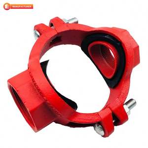 Fabricants de raccords de tuyauterie en gros bon marché Raccords de tuyauterie Croix mécanique rainurée en T - Product Image 3