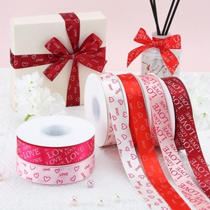 Cinta <span class=keywords><strong>de</strong></span> Raso <span class=keywords><strong>de</strong></span> Poliéster con Forma <span class=keywords><strong>de</strong></span> Corazón Pequeño para Envolver Flores, Cinta para Regalo <span class=keywords><strong>de</strong></span> San Valentín, <span class=keywords><strong>Cumpleaños</strong></span>, Ramo, Manualidades, Decoración <span class=keywords><strong>de</strong></span> Pasteles - Product Image 1