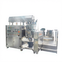 Machine à émulsionner sous vide pour cosmétiques avec système de mélange homogénéisant, composants moteur et engrenages, haute sécurité pour le traitement chimique