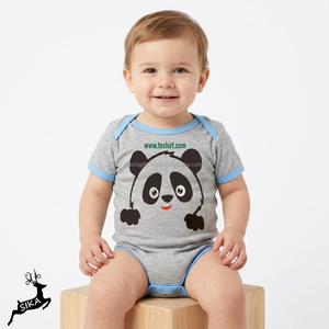Pelele con estampado de dibujos animados para bebé, venta directa de fábrica, tirupur, india, algodón orgánico certificado - Product Image 1