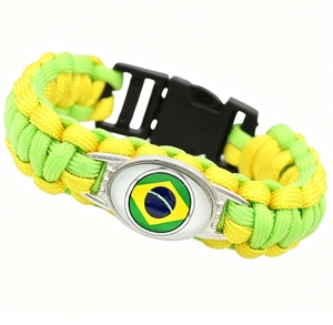 Bracelet en paracorde personnalisé avec drapeau de Jordanie, bracelet de survie tissé à la main pour cadeau de la Journée nationale et souvenir touristique - Product Image 6