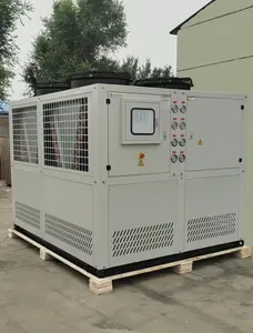 Máquina de refrigeración por agua refrigerada por aire 140Kw enfriador de 40 toneladas para fábrica de pasteles