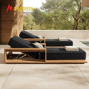 Chaise de <span class=keywords><strong>piscine</strong></span> d'hôtel <span class=keywords><strong>en</strong></span> bois de <span class=keywords><strong>teck</strong></span> de luxe Chaise longue de plage <span class=keywords><strong>en</strong></span> plein air pour <span class=keywords><strong>piscine</strong></span> - Product Image 2