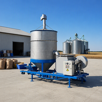 Séchoir à grains mobile diesel portable pour arachides