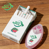 Billes éclatantes personnalisées AuraSphere pour cigarettes (gélatine 2,7-3,5 mm) – Huile essentielle végétale pour fumer, vente en gros usine