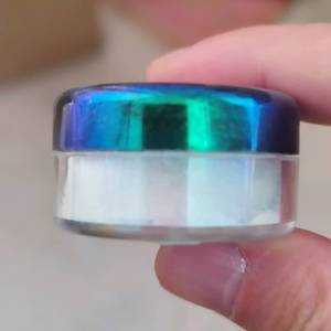 Hochwertiges weißes Aurora Irides cent Multi Chrome Chamäleon Farb verschiebung pigment pulver für Autolack/Harz Art/Kosmetik - Product Image 5