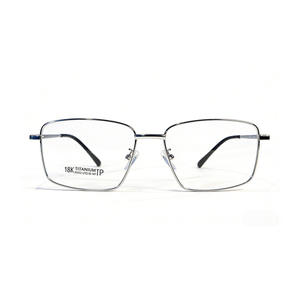Montures de lunettes carrées ultra-légères en métal pour hommes Danyang Vente en gros 20251 - Product Image 5