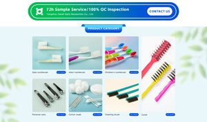 Proveedor de cepillos de dientes al por mayor cepillo de dientes de plástico de tamaño regular para adultos desechable con cerdas de nylon cepillo de dientes de prisión - Product Image 5