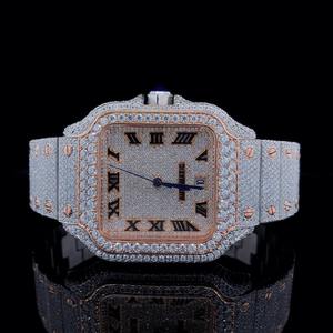 Best Quality Automatic Diamond <b>Watch</b> for Men with Transparent Back Gift for Business Professionals Available At Best Price - Product Image 1