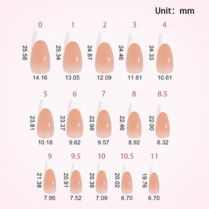 <span class=keywords><strong>Uñas</strong></span> Postizas Francesas de Fábrica OEM, 30 Piezas/Caja, <span class=keywords><strong>Uñas</strong></span> Acrílicas de Larga Duración, Resistentes al Agua, Diseño Cuadrado, Color <span class=keywords><strong>Rosa</strong></span> Nude, <span class=keywords><strong>Uñas</strong></span> Francesas a Presión - Product Image 5