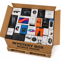 Kotak Misteri Ponsel Stok Terbatas 100 Item Kotak Misteri Gadget Tablet TV Box Power Bank Pengiriman Cepat untuk Toko Resale