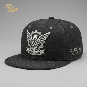 4U Customized 6-Panel Canvas <b>Snapback</b> <b>Cap</b> Wholesale 3D Embroidery High Quality Hip Hop Baseball <b>Caps</b> Unisex Fitted 100% Cotton - Product Image 1