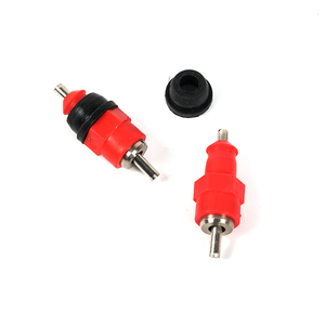 Abreuvoirs pour volailles, abreuvoirs à coupelle pour poulets avec robinet à bille, équipement d'élevage avicole, tétines d'abreuvement pour poulets - Product Image 4