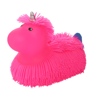 Nouveauté 2026 : Jouet Licorne Shaggy à Presser, Balle Anti-Stress Douce et Moelleuse pour Enfants et Adultes
