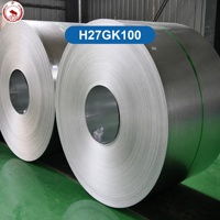 Koil Baja Silikon CRGO H27GK100 0.27mm Kehilangan Besi 0.921-0.97 Induksi Magnetik 1.87T untuk Inti Transformator Daya