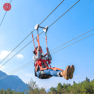 Scenic Project Hanging Weiya Equipment Experience Sky Ziplines Zip Wire Aerial Runway Aerial Ropeslide - Product Image 2