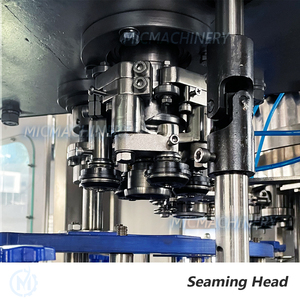 Tự động 250ml đóng hộp đồ uống có ga Soda bia nhôm có thể làm đầy máy - Product Image 5