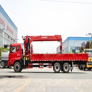 Grúa Hidráulica Montada en Camión de 14 Toneladas, Chasis de <span class=keywords><strong>Tres</strong></span> <span class=keywords><strong>Ejes</strong></span> 6X4, Camión Volquete para Construcción - Product Image 4