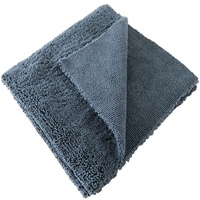 Chiffon de nettoyage pour voiture, 10 pièces, en microfibre, sans couture, peluche
