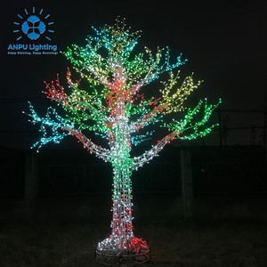 Anpu Lighting - Luz LED Cálida Blanca con Diseño de Árbol, IP65 Impermeable, CRI90, Decoración para Jardín y Festivales al Aire Libre, para <span class=keywords><strong>Navidad</strong></span> y Halloween - Product Image 1