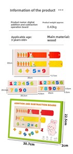 <span class=keywords><strong>2025</strong></span> Đồ Chơi Bằng Gỗ Cảm Giác Âm Thanh Rắn Bằng Gỗ Hội Đồng Quản Trị Củ Cải Ngoài Trừ Toán Học Tập Giáo Dục Đồ Chơi Cho Trẻ Em Toddler - Product Image 3