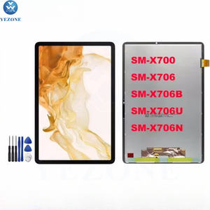 แสดงผลสำหรับ Samsung Galaxy Tab <span class=keywords><strong>S8</strong></span> SM-X700 SM-X706 X706B X706N X706U ชุดประกอบหน้าจอสัมผัส X700 X706แอลซีดี - Product Image 1