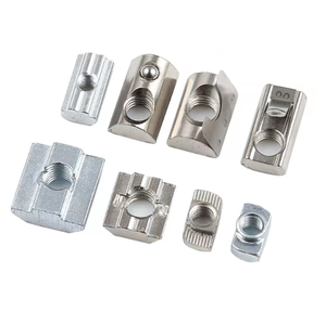 Écrous à fente <span class=keywords><strong>en</strong></span> T <span class=keywords><strong>en</strong></span> <span class=keywords><strong>acier</strong></span> aluminium M5-30 fente 6 écrous <span class=keywords><strong>en</strong></span> T pour <span class=keywords><strong>profil</strong></span> <span class=keywords><strong>en</strong></span> aluminium 30 - Product Image 5