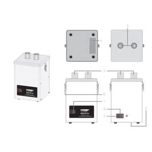 La unidad de extracción BOFA V 250 ha sido diseñada para capturar los humos generados durante las tareas de soldadura manual. - Product Image 2